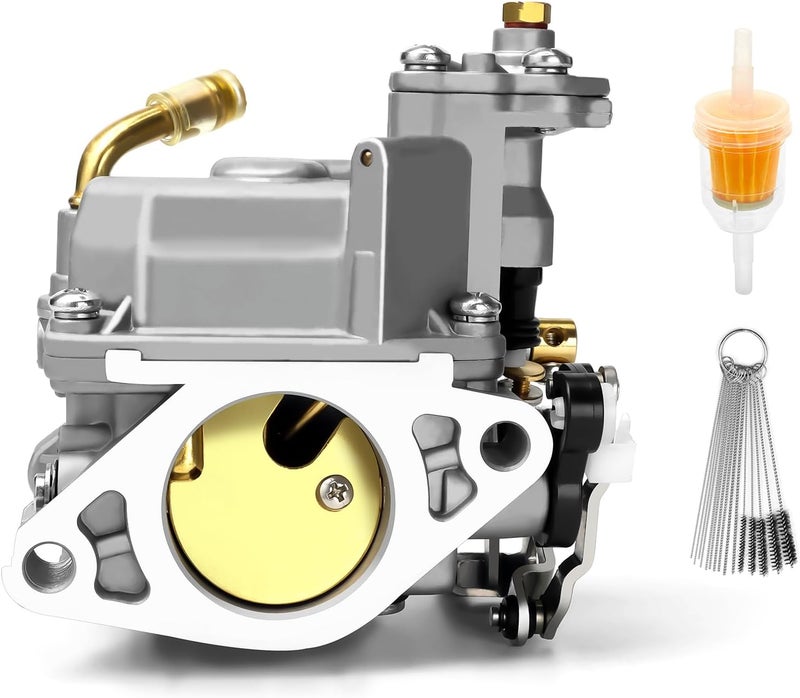neivilu Carburetor For Mercury Mariner Outboard 8HP 9.9HP 4-Stroke 2005-Up 3303-895110T01 3303-895110T11 1300-8M0167272 8M0104462 - Image 1